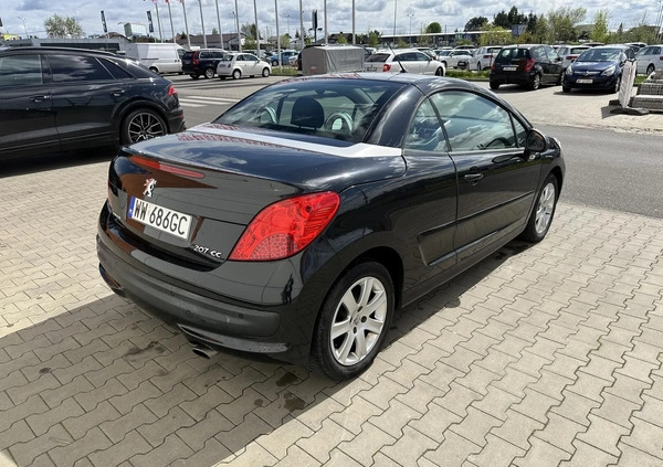 Peugeot 207 cena 12500 przebieg: 162000, rok produkcji 2009 z Warszawa małe 56